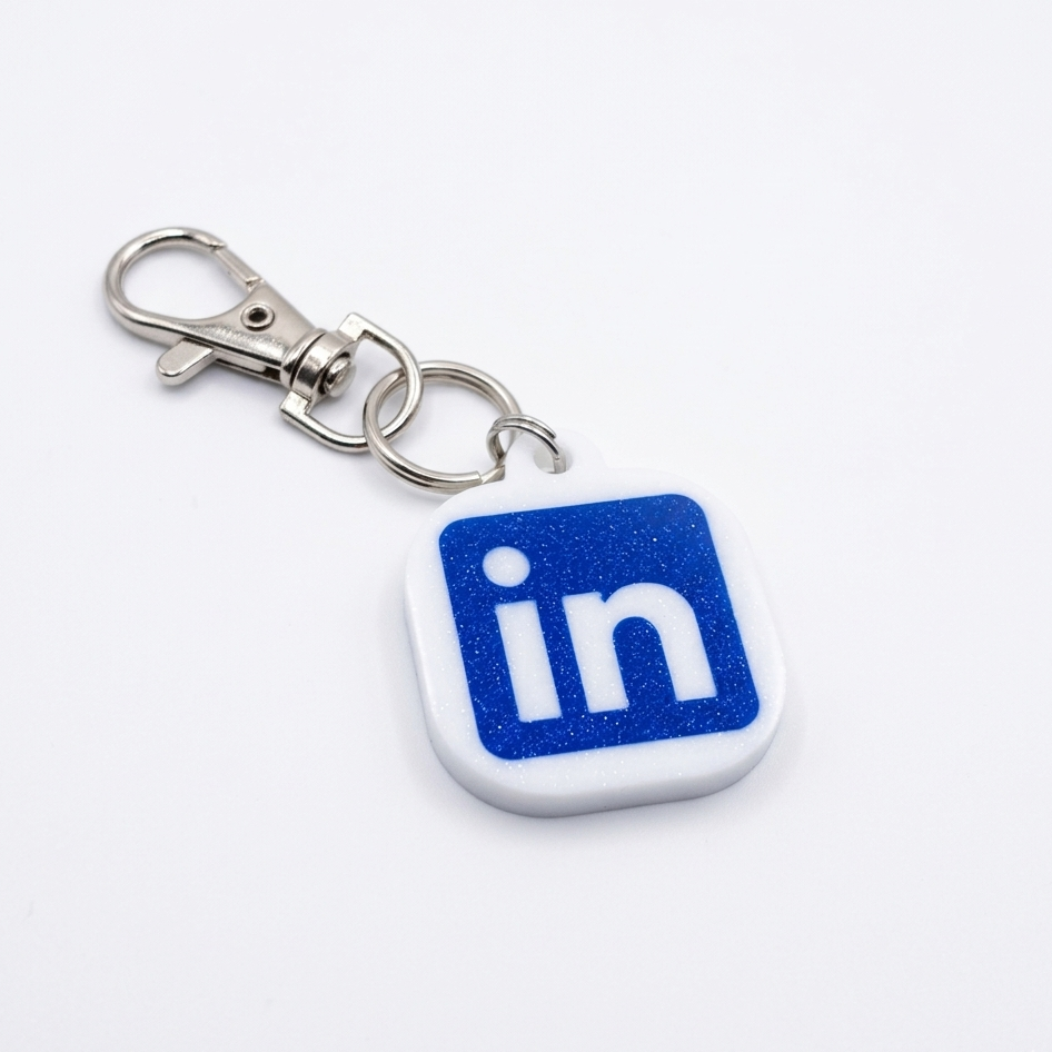 LinkedIn Profile NFC Custom Keychain